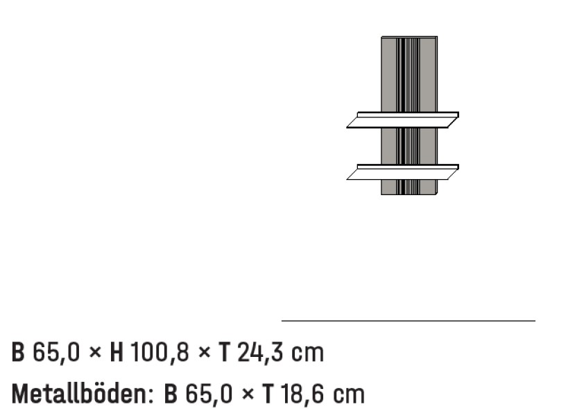 Illustration eines Hängeelements mit Bezeichnung vor weißem Hintergrund
