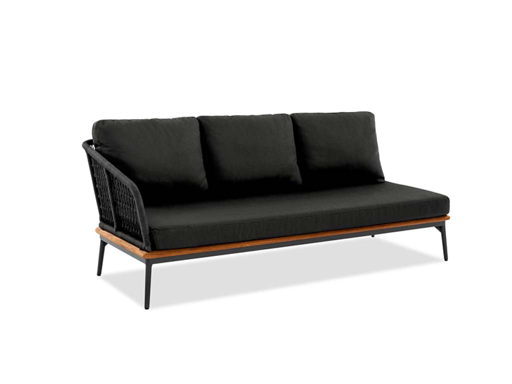 Niehoff Garden. Freeport | G369 | Modul links 3-Sitzer 