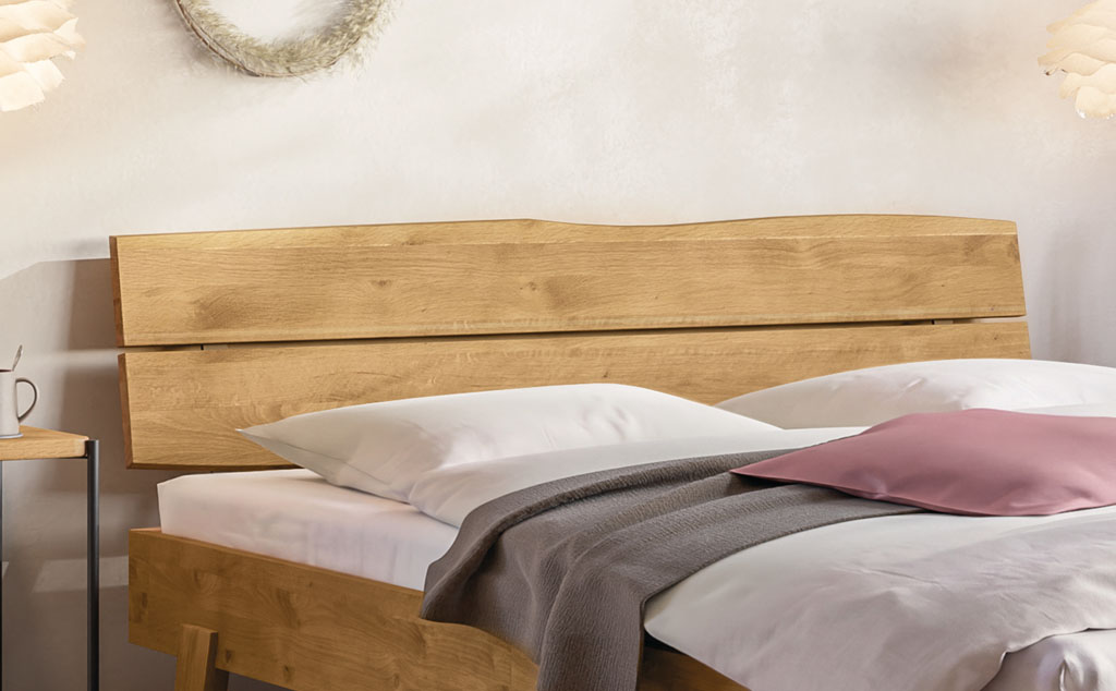 Hasena - Trento Bett Silvana | Rahmen Trento 16 | Kopfteil Turano | Füße Getano | konfigurierbar