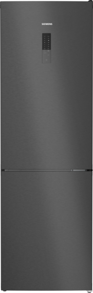Siemens - freistehende Kühl-Gefrier-Kombination iQ300 (186x60 cm) | BlackSteel | KG36NXXBF