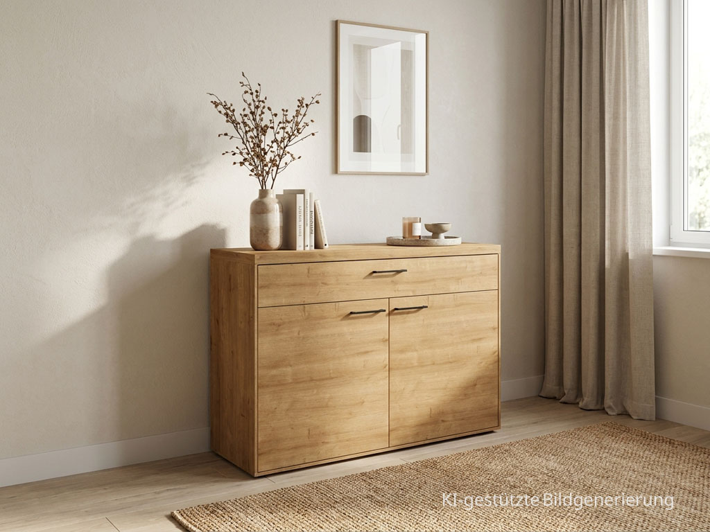 Wöstmann WM 2520 - Sideboard | Type 2265 | B: 121,9 cm | Wildeiche massiv