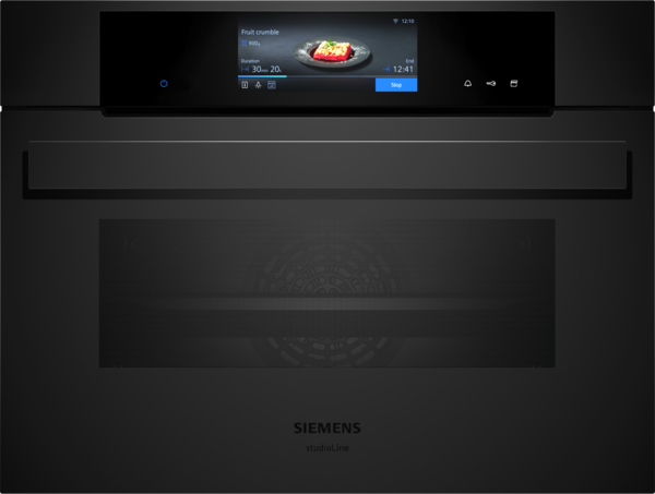 Siemens studioLine - Einbau-Kompaktdampfbackofen iQ700 (60x45 cm) MATT | CS938GCM1