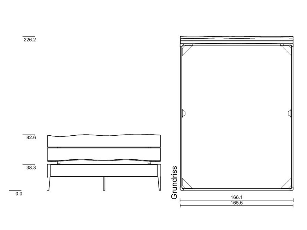 160 x 210 cm