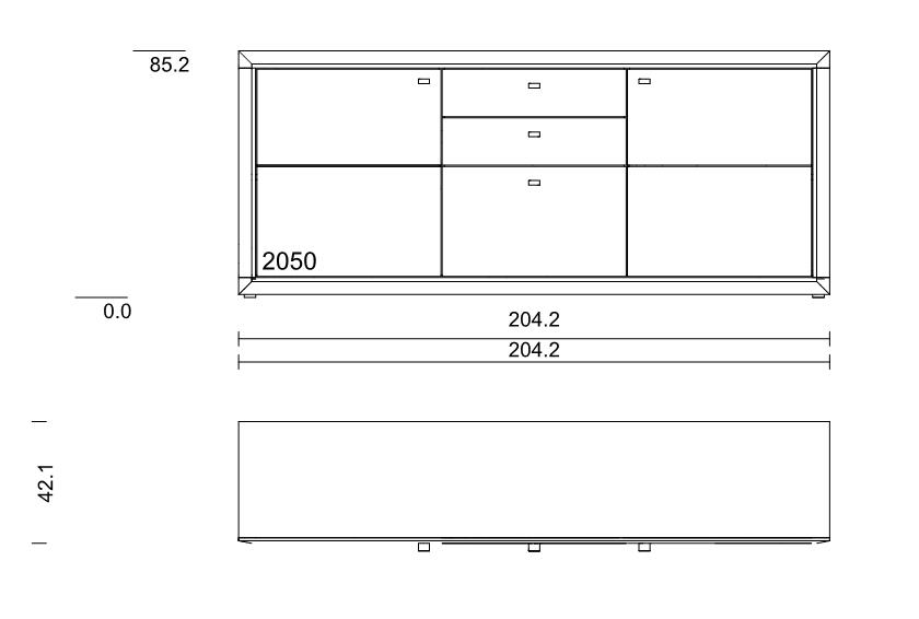 Type 2050 | B: 204,2 cm