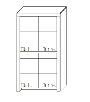 WM.SO.4950 Wöstmann. Soleo 3000 | Schrank | Type 4950 | B: 93,4 cm