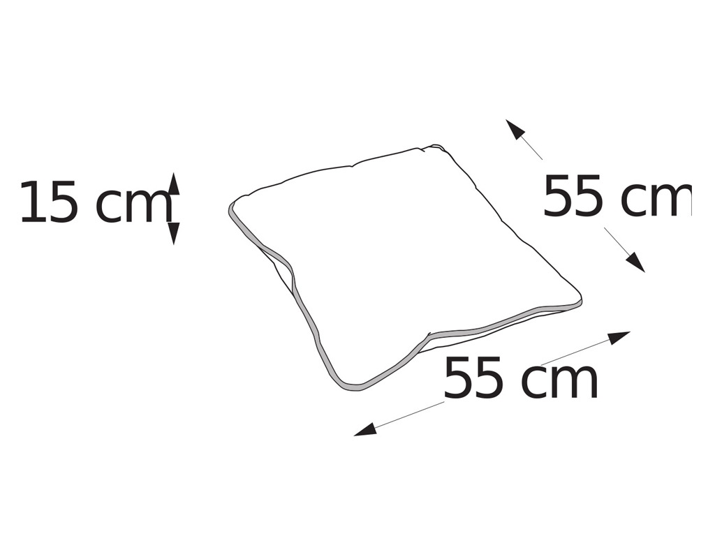 55 x 55 cm