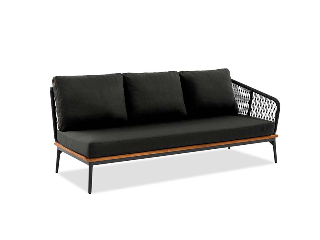 Niehoff Garden. Freeport | G359 | Modul rechts 3-Sitzer