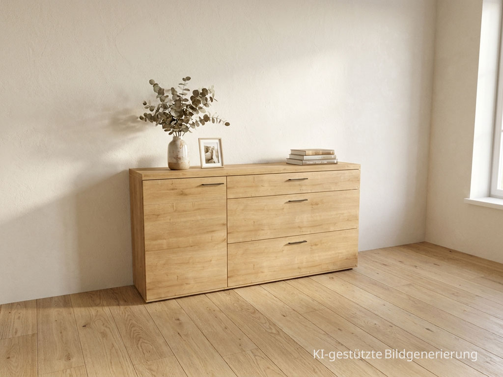 Wöstmann WM 2520 - Sideboard | Type 2863/2864 | B: 181,9 cm | Wildeiche massiv