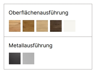 Farbübersicht