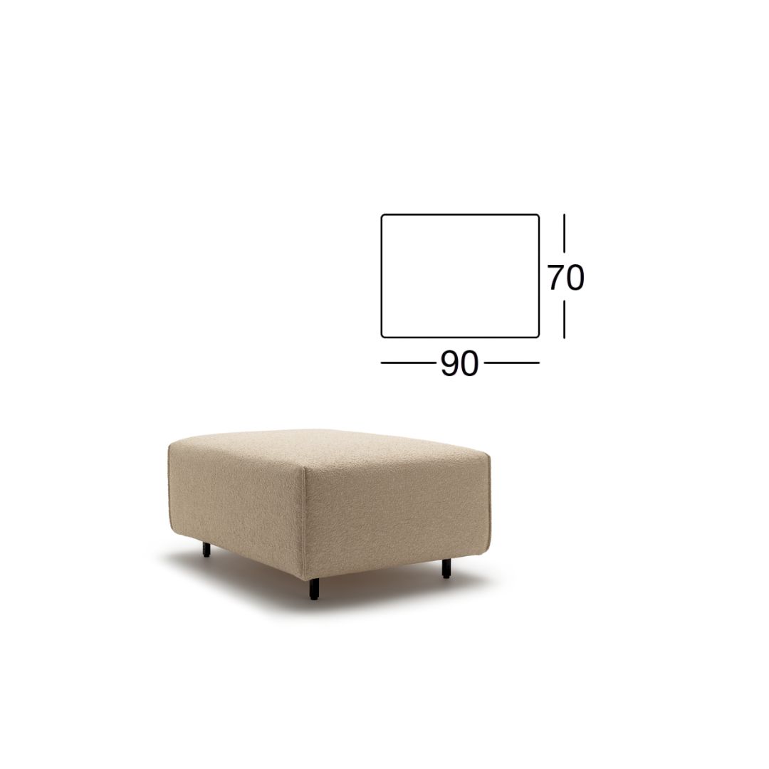 Sitz für freistil Couch Echt mit 70 cm