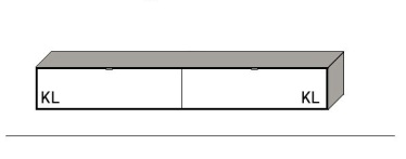 Illustration eines Hängeelements vor weißem Hintergrund