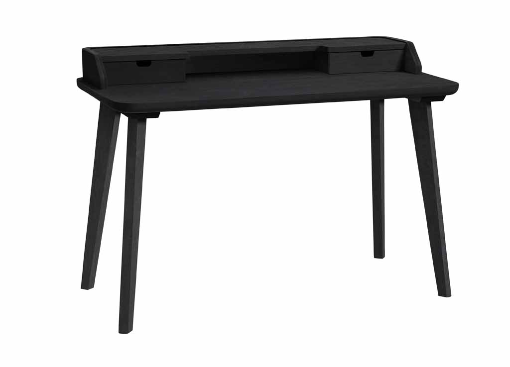 Hasena Oak-Line - Sekretär Aska | Eiche graphit, gebürstet, geölt | B: 120 cm 