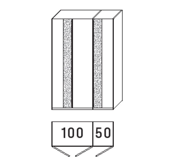 6203 | 3-türig, B 151,9 cm 