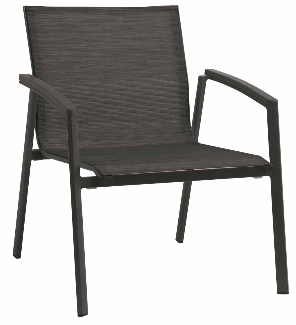 Stern. New Top | Lounge-Sessel | karbon | Aluminium anthrazit