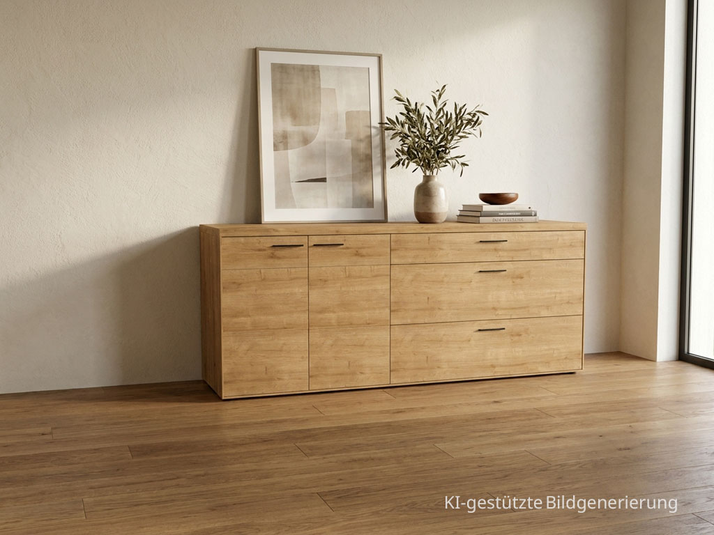 Wöstmann WM 2520 - Sideboard | Type 2183/2184 | B: 211,9 cm | Wildeiche massiv