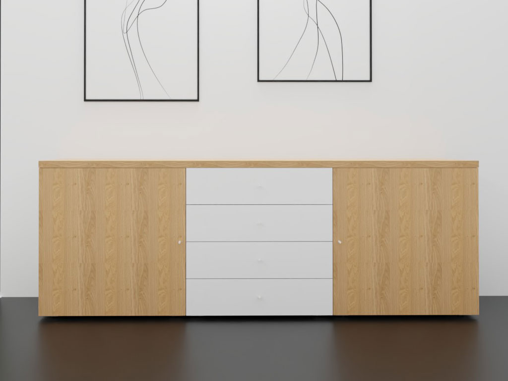 now! by hülsta. time | Sideboard | B: 210 cm