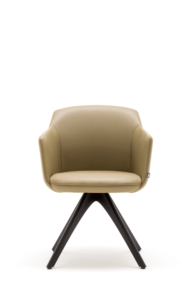 Rolf Benz. 640 | Stuhl-Sessel | Vierfuß Holz | mit oder ohne Drehfunktion
