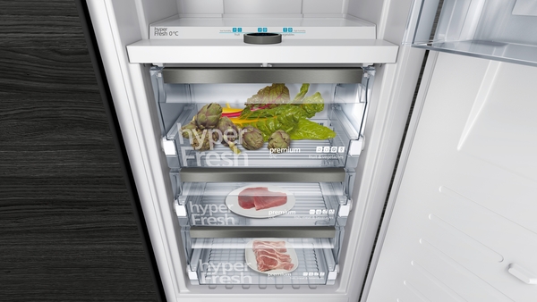 Siemens studioLine KI81FHOD0 iQ700 Einbau-Kühlschrank 177.5 x 56 cm Flachscharnier mit Softeinzug