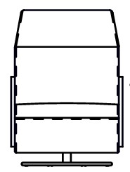 Illustration eines Sessels vor weißem Hintergrund