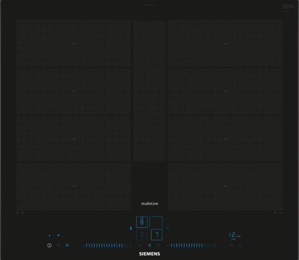 Siemens studioLine - Induktionskochfeld iQ700 (60 cm) | aufliegender Rahmen | EX677NYV6E