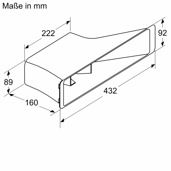 LAGERGERÄT Siemens HZ9VRPD1 Sockeldiffusor