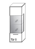 Illustration eines Hängeschrankes vor weißem Hintergrund