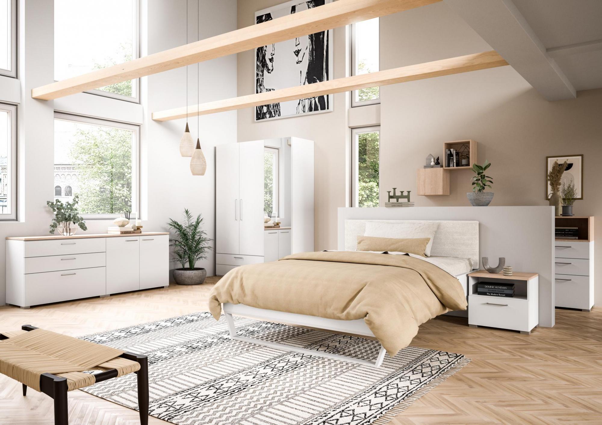 Jugendzimmer von Röhr-Bush aus der Kollektion Cocoon in Weiß, Holz.