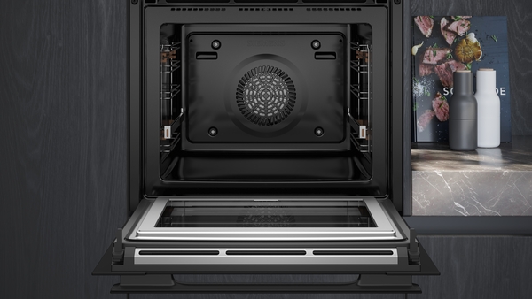 Siemens studioLine HN978GMB1 iQ700 Einbau-Backofen mit Mikrowellen- und Dampffunktion | 60 x 60 cm  