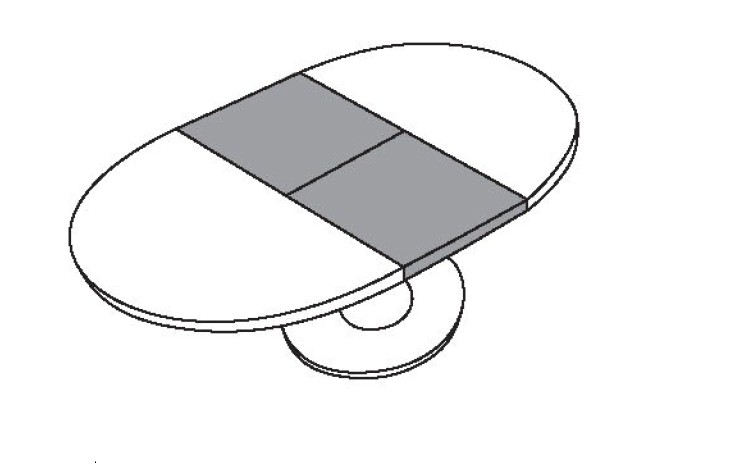mit Synchronauszug (Klappeinlage, 50 cm) 