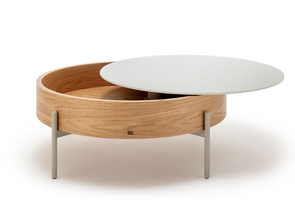 Rolf Benz 913 - Couchtisch mit drehbarer Tischplatte | alle Ausführungen konfigurierbar