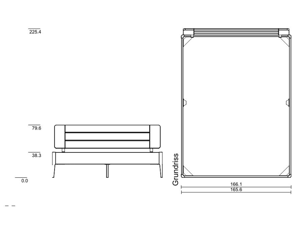 160 x 210 cm