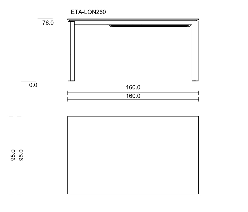 40006 | ETA-LON260: 1600 - 2600 mm lang 