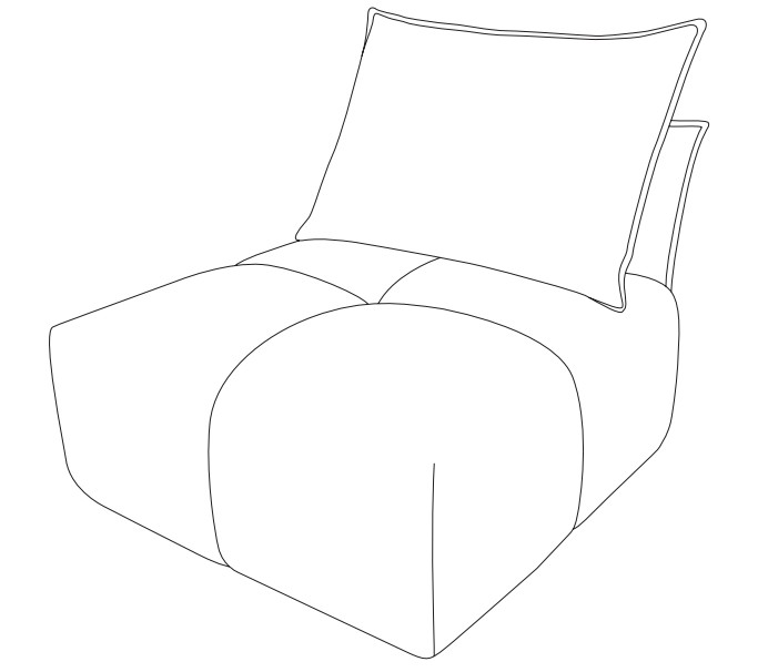 DW.P.064920.064921 designwerk Palace - Rückenkissen | Kissen A / Kissen B 