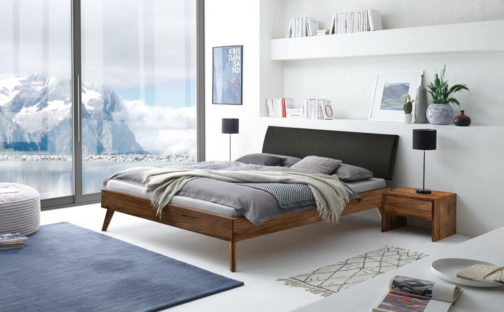 Hasena - Trento Bett Pesaro | Rahmen Trento 16 | Kopfteil Lecco | Füße Nelo | konfigurierbar