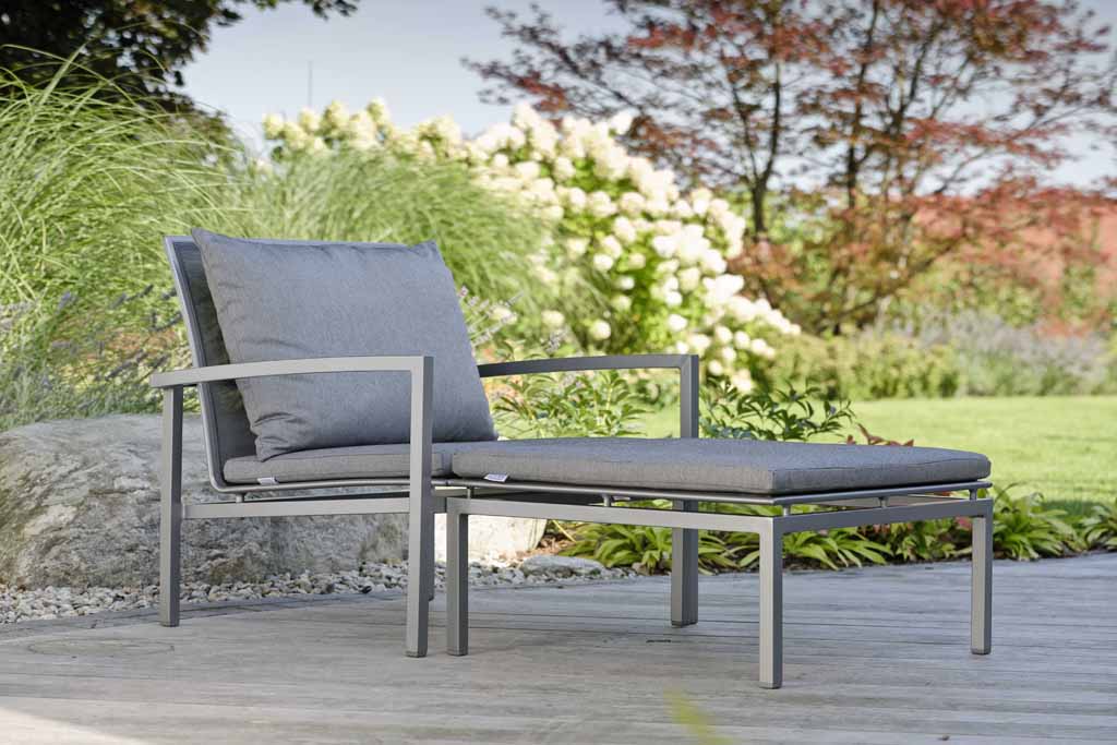Stern. Skelby | Sitzkissen zu Lounge-Sessel und -Element | schiefergrau