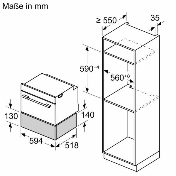 Siemens studioLine BI910C1B1 iQ700 Wärmeschublade |  60 x 14 cm 