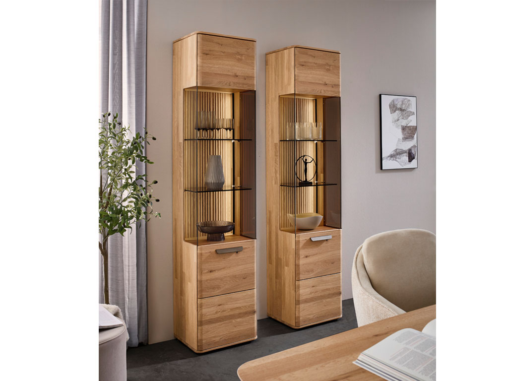 Wöstmann WM 2620 - Zeilenschrank | Type 6443/6444 | B: 46,9 cm | Wildeiche massiv