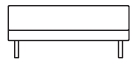 F.170.PB freistil 170 | Polsterbank | 93 x 48 cm 