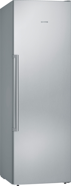 Siemens GS36NAIDP iQ500 Freistehender Gefrierschrank 186 x 60 cm Edelstahl antiFingerprint