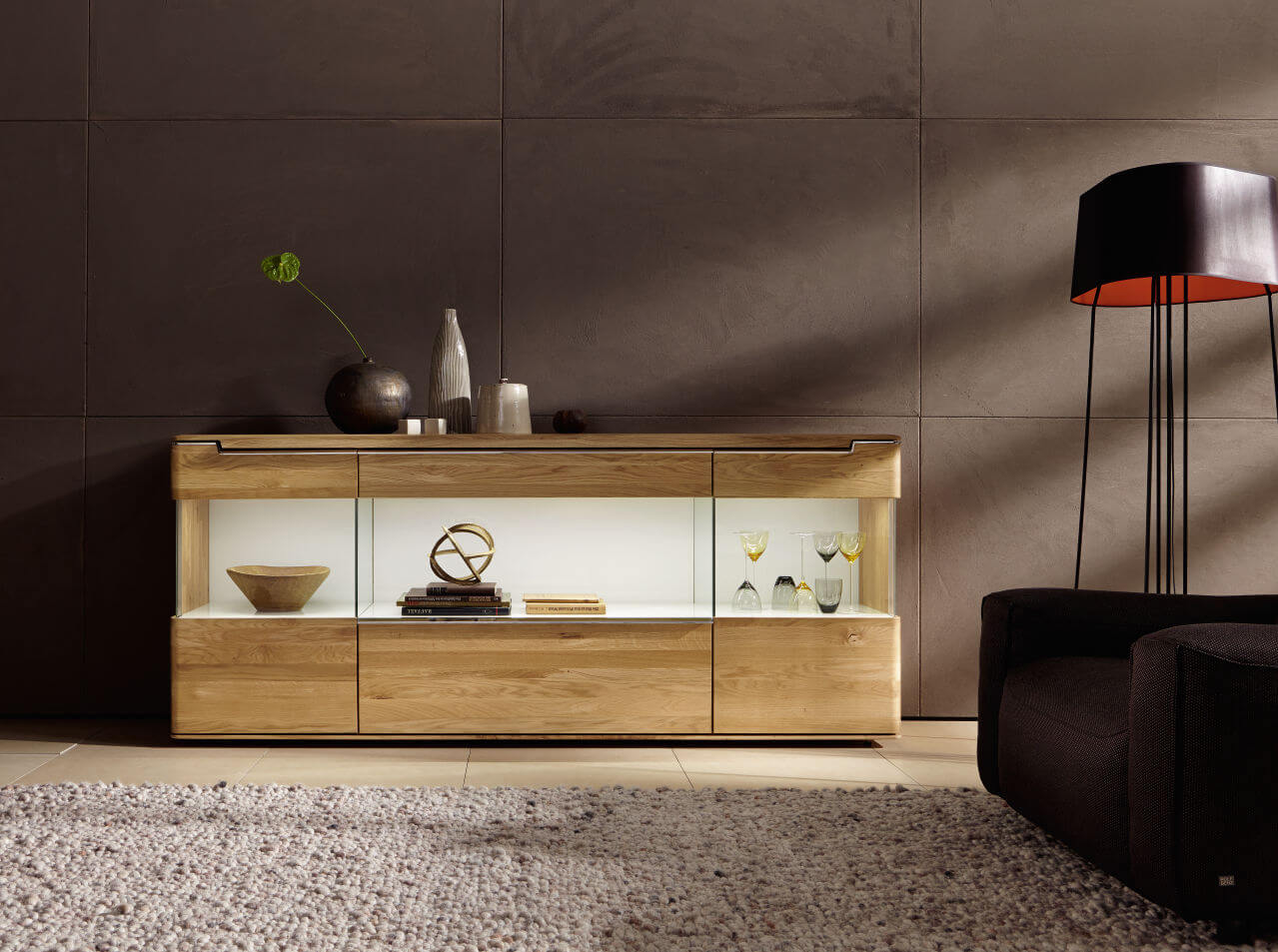 hülsta. Vedua | 5 Raster Sideboard 