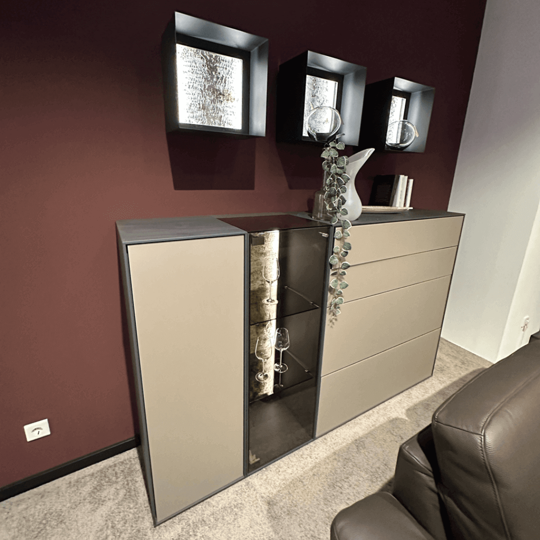 Hartmann. ALVA | Highboard  + Regalelement