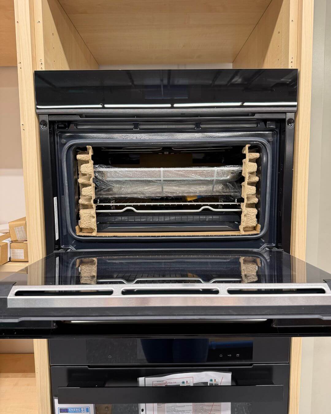 Siemens studioLine - Einbau-Kompaktdampfbackofen iQ700 (60x45 cm) | CS936GCB1 - AUSSSTELLUNGSGEBRAUCHT