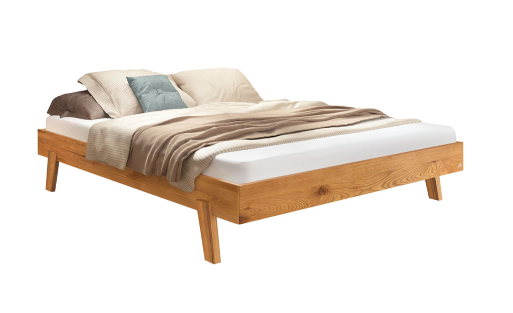 Hasena - Trento Bett Molino | Rahmen Trento 16 | Füße Getano | konfigurierbar