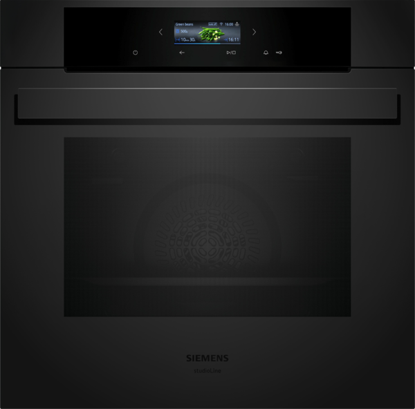 Siemens studioLine - Einbau-Backofen iQ700 (60x60 cm) MATT | HB974GLM1