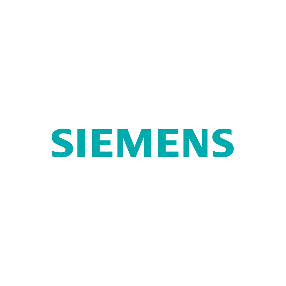 Markenlogo zentriert Siemens