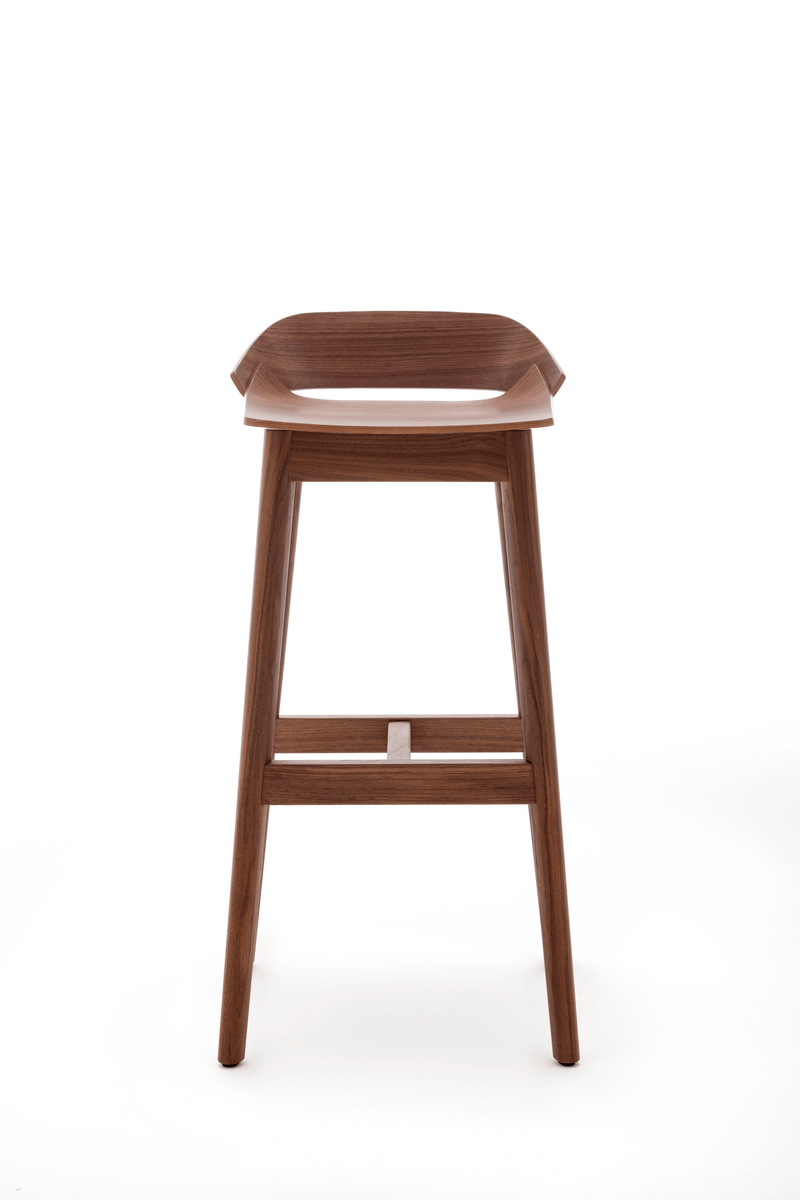 Rolf Benz 650 Barhocker aus Holz 