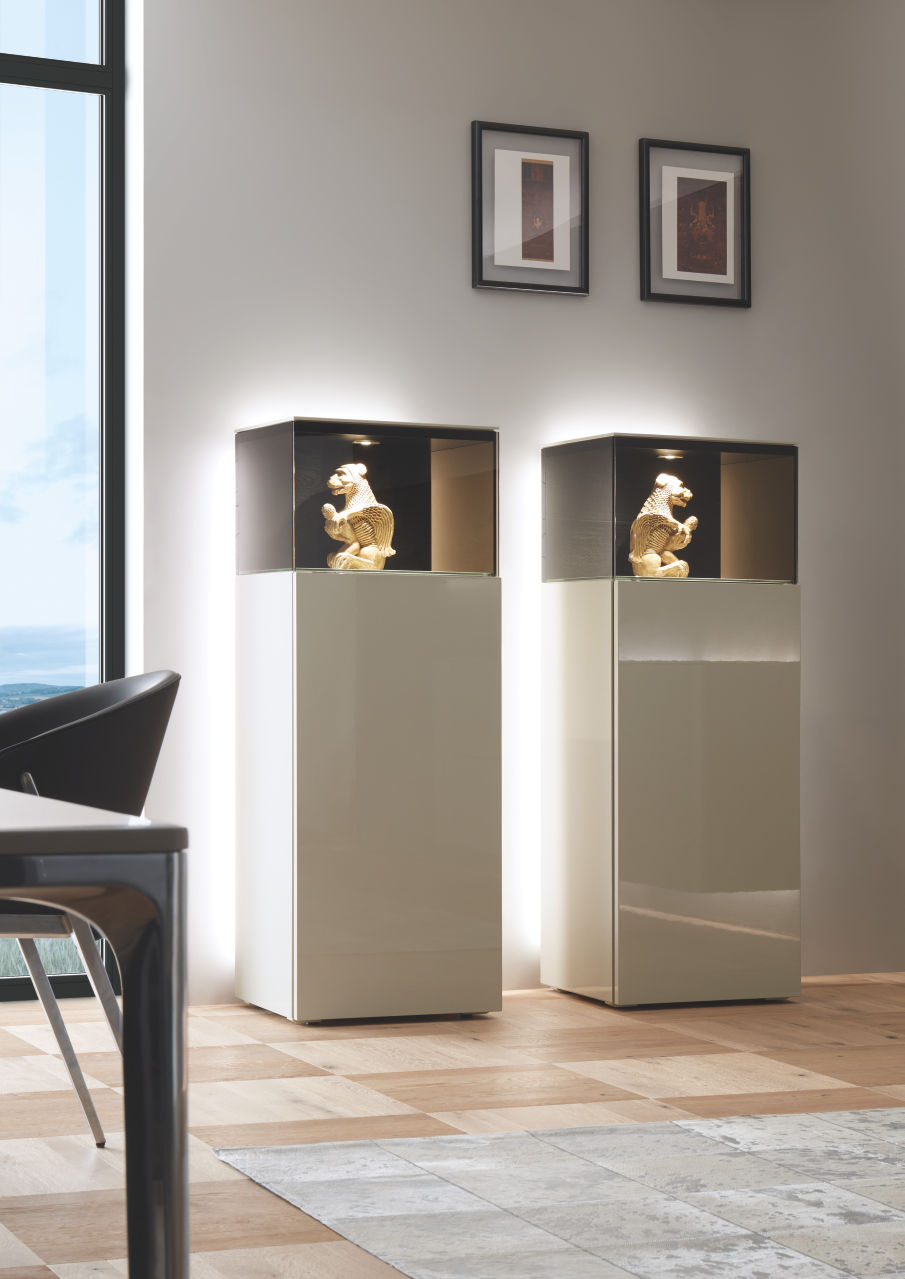 hülsta. Gentis | 8 Raster Vitrine | B: 52,8 cm