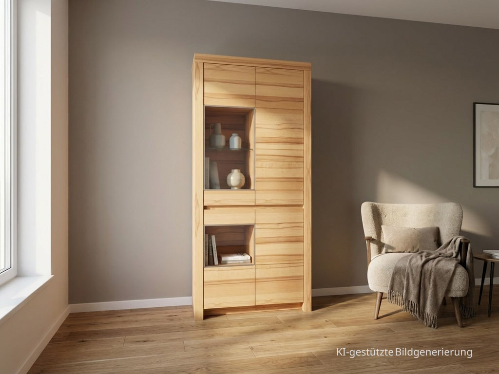 Wöstmann Soleo 3000 - Schrank | Type 5903/5904 | H: 200,8 cm | Wildeiche oder Kernbuche massiv