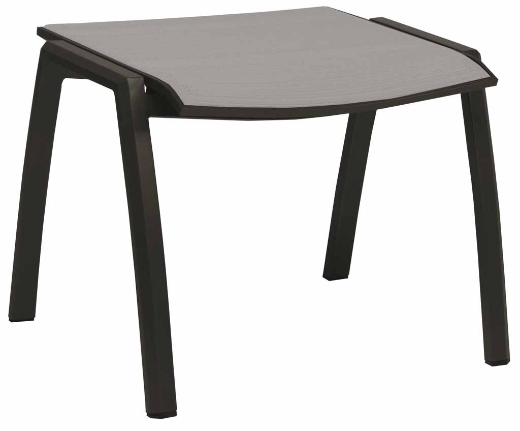 Stern. Kari | Hocker | silber | Aluminium anthrazit 416816