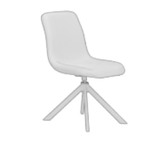 Stuhl illustration grau